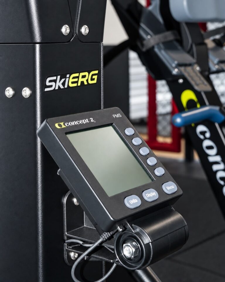 Écran de mesure du SkiErg Concept2