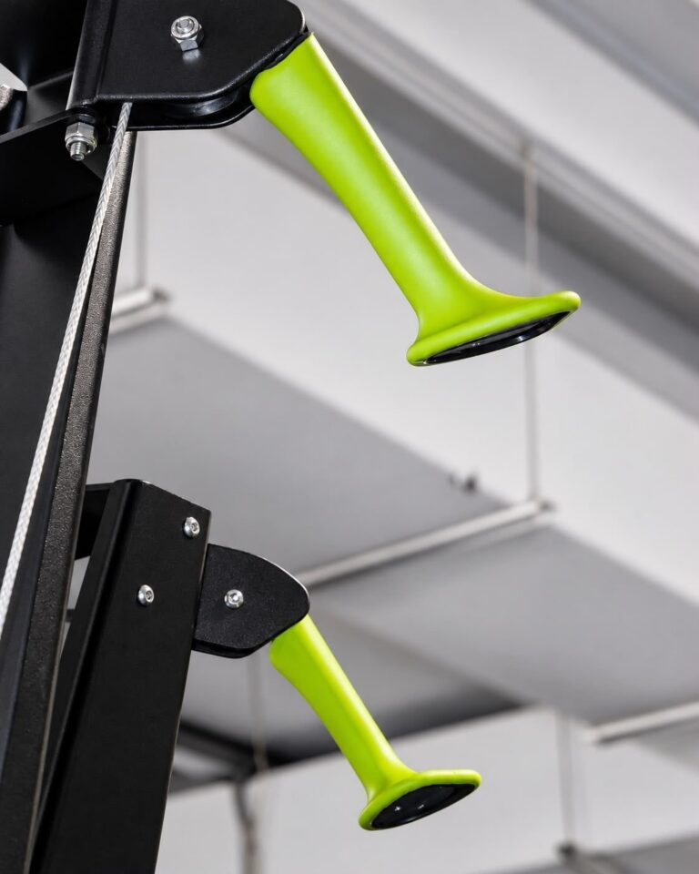 Poignées du SkiErg Concept2, la première station du Hyrox